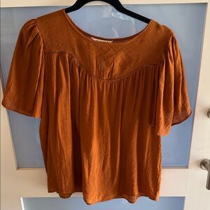 Nanette Lepore Terracotta Blouse - M